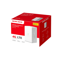 Mercusys MB110-4G N300 Wi-Fi 4G LTE Router, Build-In 150Mbps 4G LTE Modem