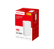 Mercusys MB130-4G AC1200 Wi-Fi 4G LTE Router, Build-In 150Mbps 4G LTE Modem
