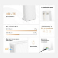 Mercusys MB130-4G AC1200 Wi-Fi 4G LTE Router, Build-In 150Mbps 4G LTE Modem