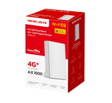 Mercusys MB260-4G AX1500 Wi-Fi 4G+ LTE Router, Build-In 300Mbps 4G LTE Modem
