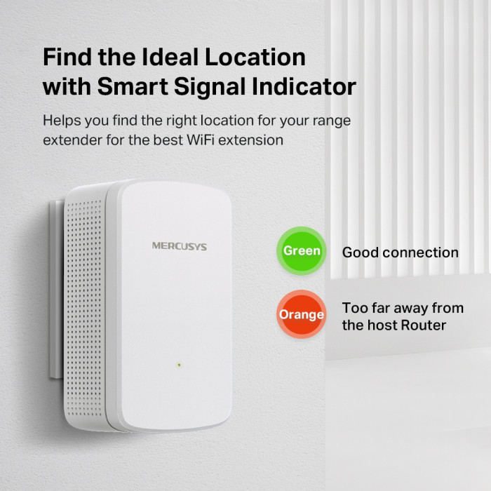 Mercusys ME10 N300 Wi-Fi Range Extender
