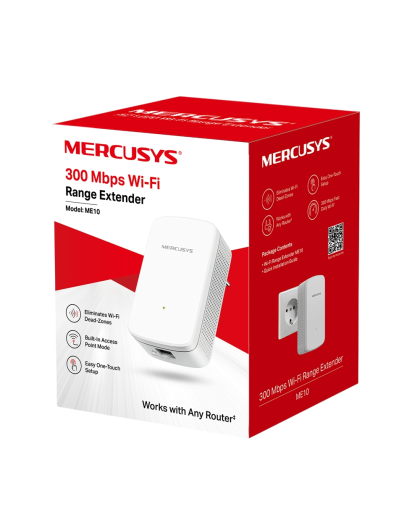 Mercusys ME10 N300 Wi-Fi Range Extender