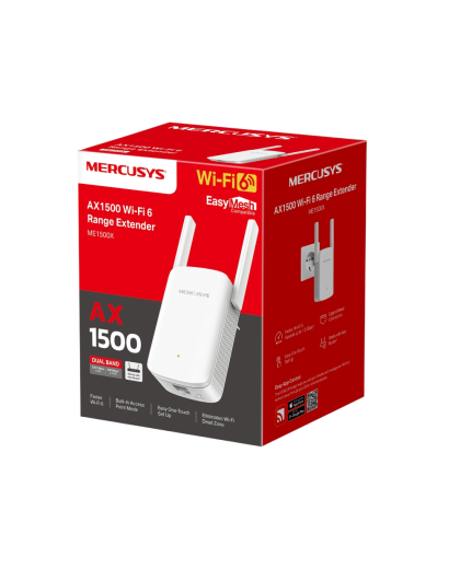 Mercusys ME1500X AX1500 Wi-Fi Range Extender