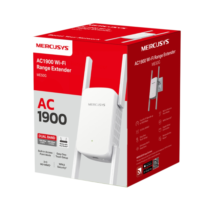 Mercusys ME50G AC1900 Wi-Fi Range Extender