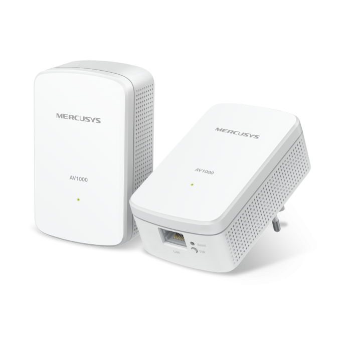 Mercusys MP500 KIT AV1000 Gigabit Powerline Starter Kit KIT: 2× MP500
