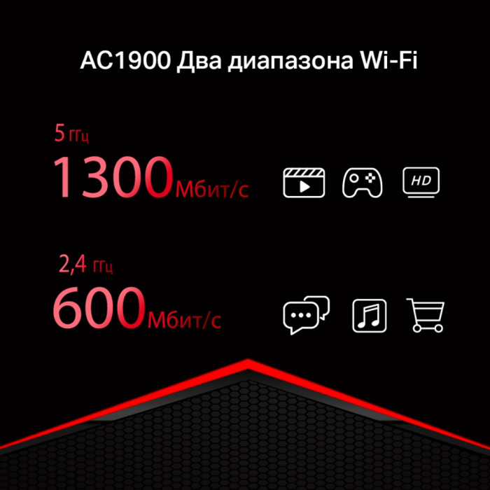 Mercusys MR1900G AC1900 Dual-Band Wi-Fi Gigabit Router