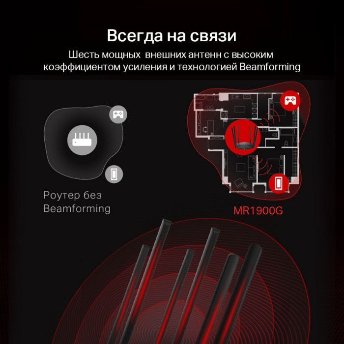 Mercusys MR1900G AC1900 Dual-Band Wi-Fi Gigabit Router