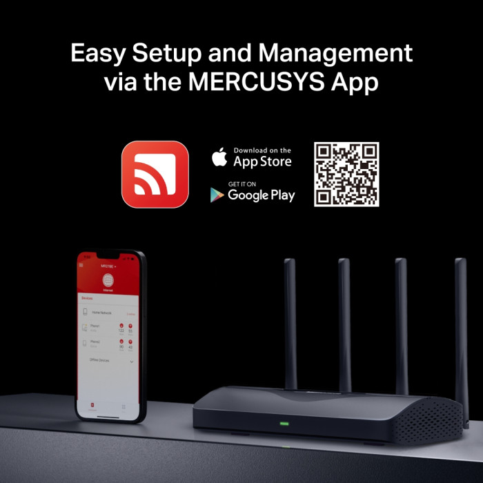 Mercusys MR27BE BE3600 Dual-Band Wi-Fi 7 Router