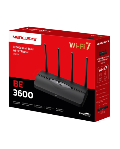 Mercusys MR27BE BE3600 Dual-Band Wi-Fi 7 Router