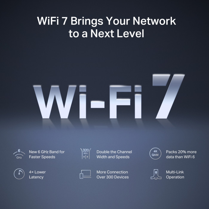 Mercusys MR47BE BE9300 Tri-Band Wi-Fi 7 Router