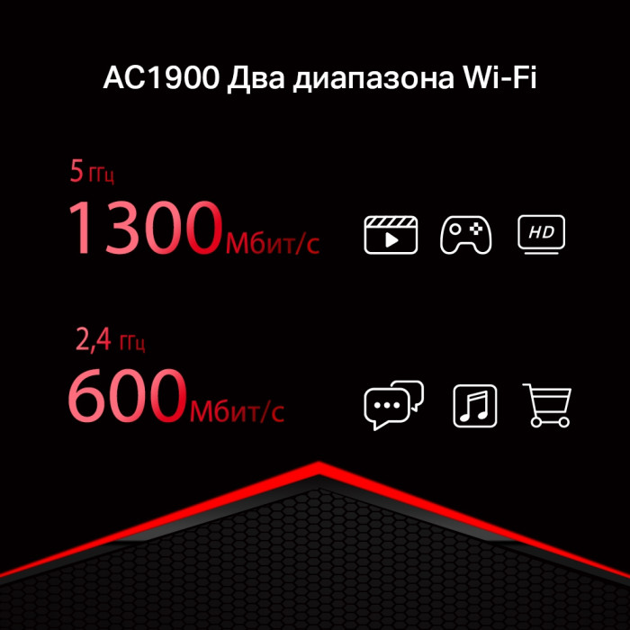 Mercusys MR50G AC1900 Dual-Band Wi-Fi Gigabit Router