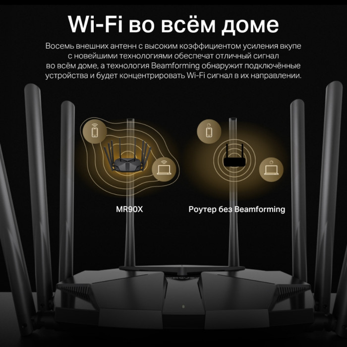 Mercusys MR90X AX6000 Dual-Band Wi-Fi 6 Router