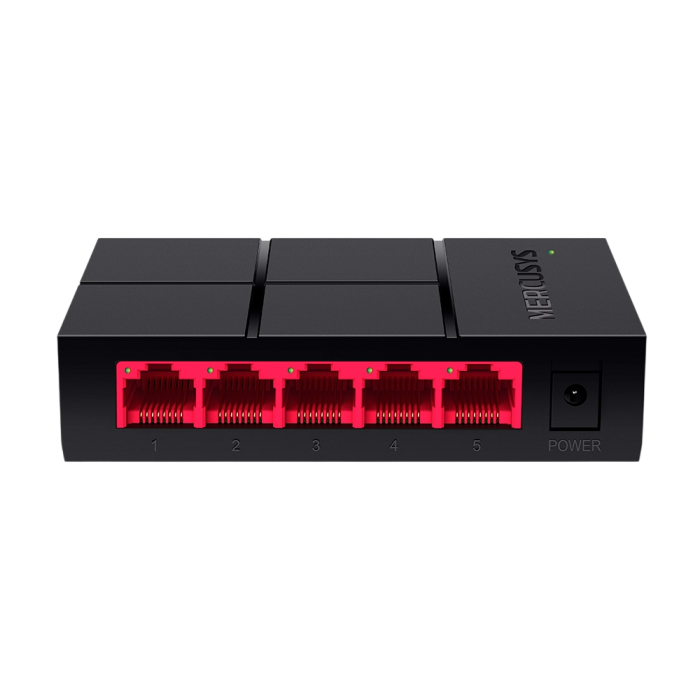Mercusys MS105G 5-Port Gigabit Desktop Switch PORT: 5× Gigabit Ports