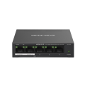 Mercusys MS105GP 5-Port Gigabit Desktop Switch with 4-Port PoE+ PORT: 4× Gigabit PoE+ Ports, 1× Gigabit Non-PoE Port