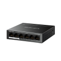 Mercusys MS106LP 6-Port 10/100 Mbps Desktop Switch with 4-Port PoE+ PORT: 4× 10/100 Mbps PoE+ Ports, 2× 10/100 Mbps Non-PoE Ports