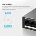 Mercusys MS106LP 6-Port 10/100 Mbps Desktop Switch with 4-Port PoE+ PORT: 4× 10/100 Mbps PoE+ Ports, 2× 10/100 Mbps Non-PoE Ports