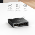 Mercusys MS106LP 6-Port 10/100 Mbps Desktop Switch with 4-Port PoE+ PORT: 4× 10/100 Mbps PoE+ Ports, 2× 10/100 Mbps Non-PoE Ports