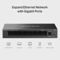 Mercusys MS108GS 8-Port Gigabit Desktop Switch PORT: 8× Gigabit Ports
