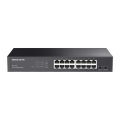 Mercusys MS116GS 16-Port Gigabit Desktop/Rackmount Switch PORT: 16× Gigabit RJ45 Ports