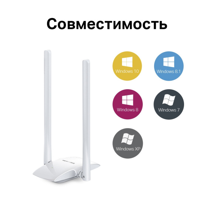 Mercusys MW300UH N300 High Gain Wi-Fi USB Adapter