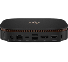 Мини ПК HP Elite Slice G2 (Intel® Core™ i7-7700T / 16GB / 128GB SSD / LED 10" Touch / Black)