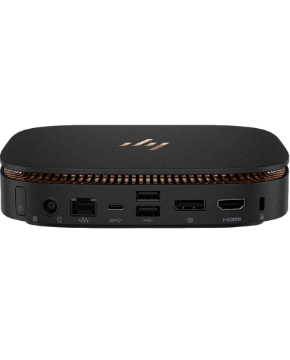 Мини ПК HP Elite Slice G2 (Intel® Core™ i7-7700T / 8GB / 128GB SSD / LED 10" Touch / Black)