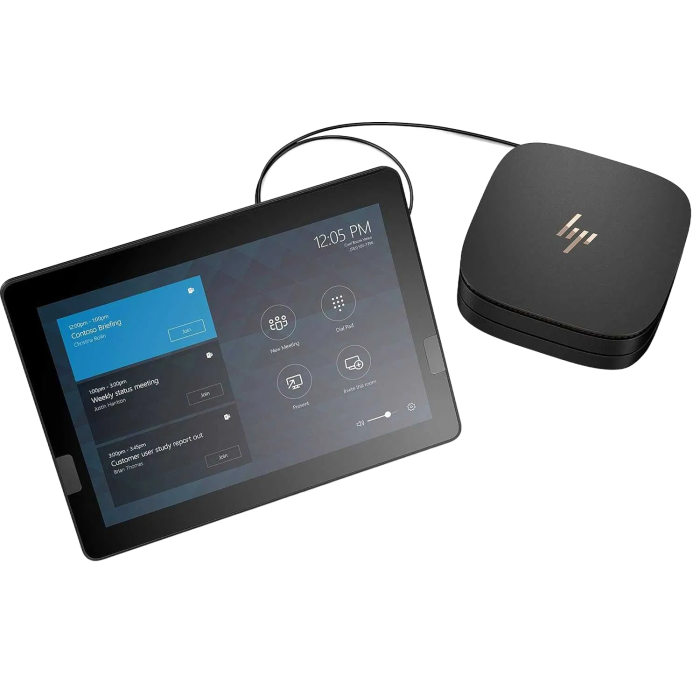 Мини ПК HP Elite Slice G2 (Intel® Core™ i7-7700T / 16GB / 128GB SSD / LED 10" Touch / Black)