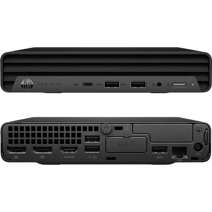 Мини ПК HP Pro Mini 400 G9 Desktop PC (Intel® Core™ i5-14500 / 8GB/ 512GB SSD / Black)