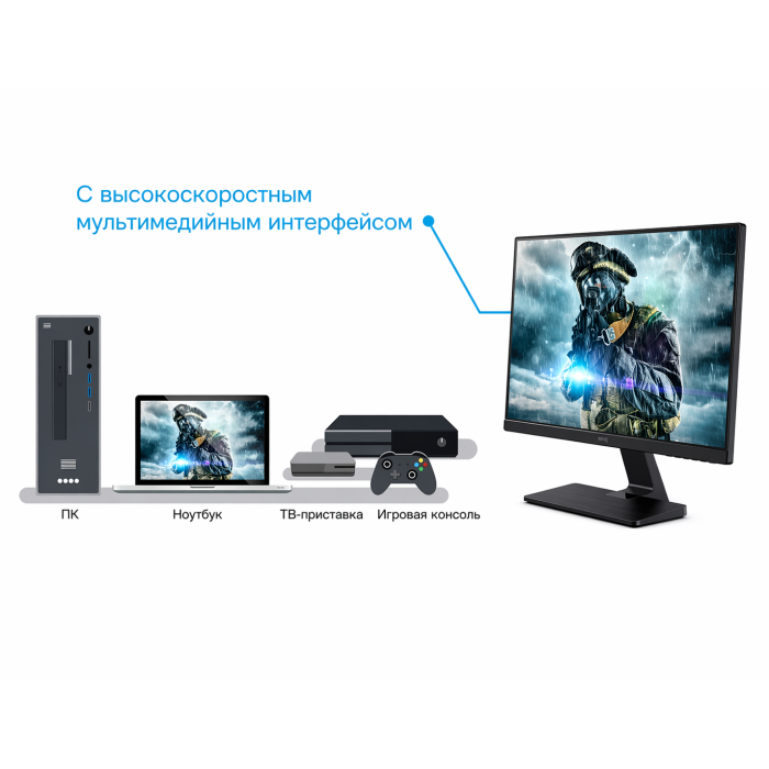 Монитор BenQ GW2475H - 23.8" FHD IPS / Black