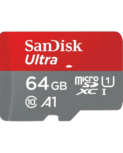 Карта памяти MicroSD Ultra SanDisk A1 64Gb