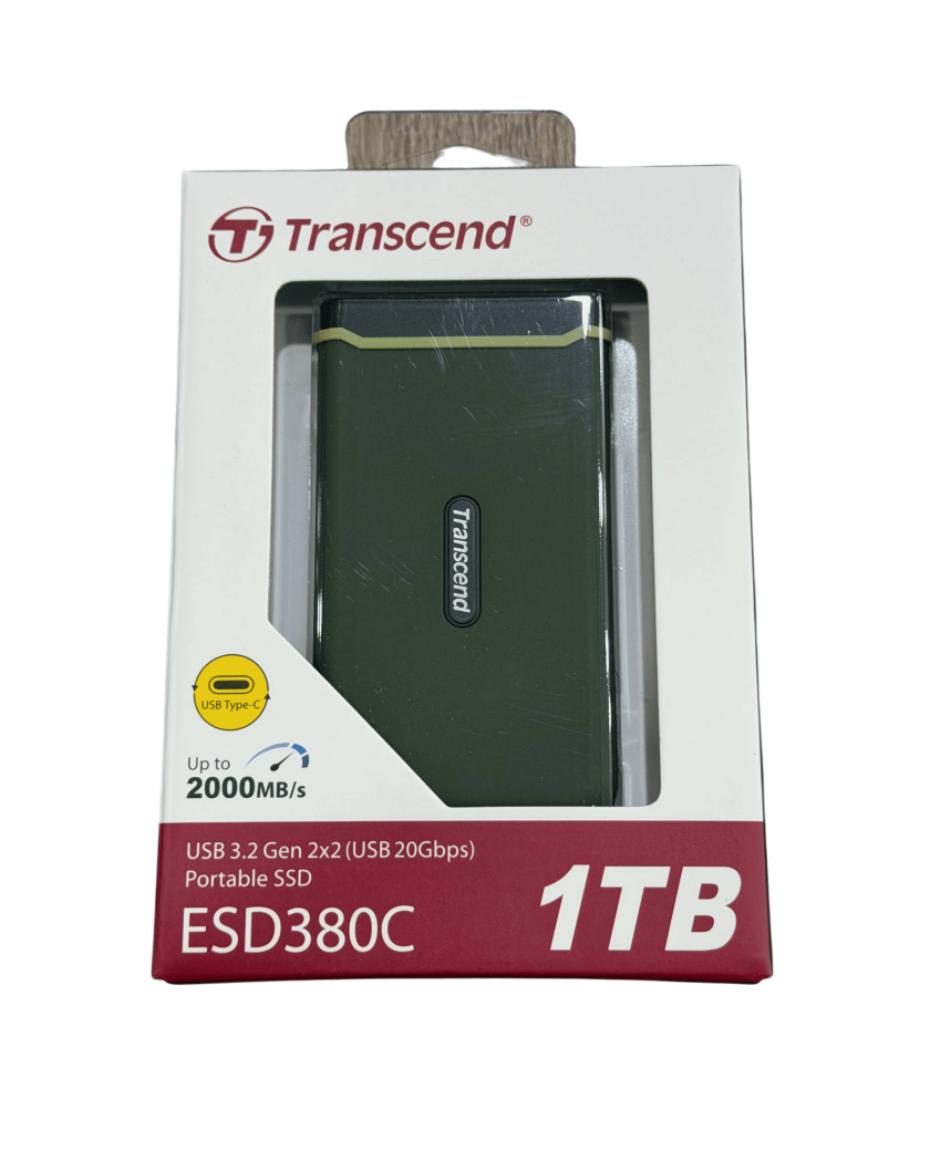 Внешний SSD накопитель Transend TS1TESD380C 1TБ / Green