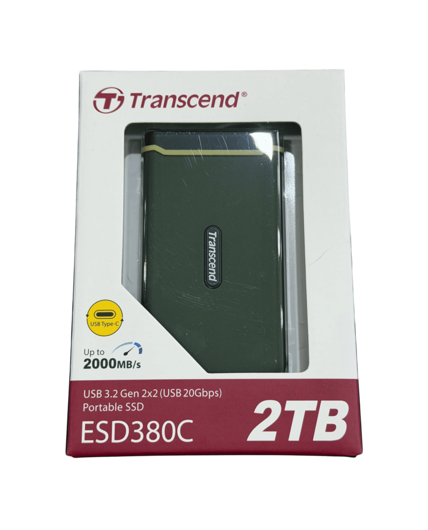 Внешний SSD накопитель Transend TS2TESD380C 2TБ / Green