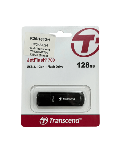 USB-флешка Transcend JetFlash 700 128GB (TS128GJF700) / Black