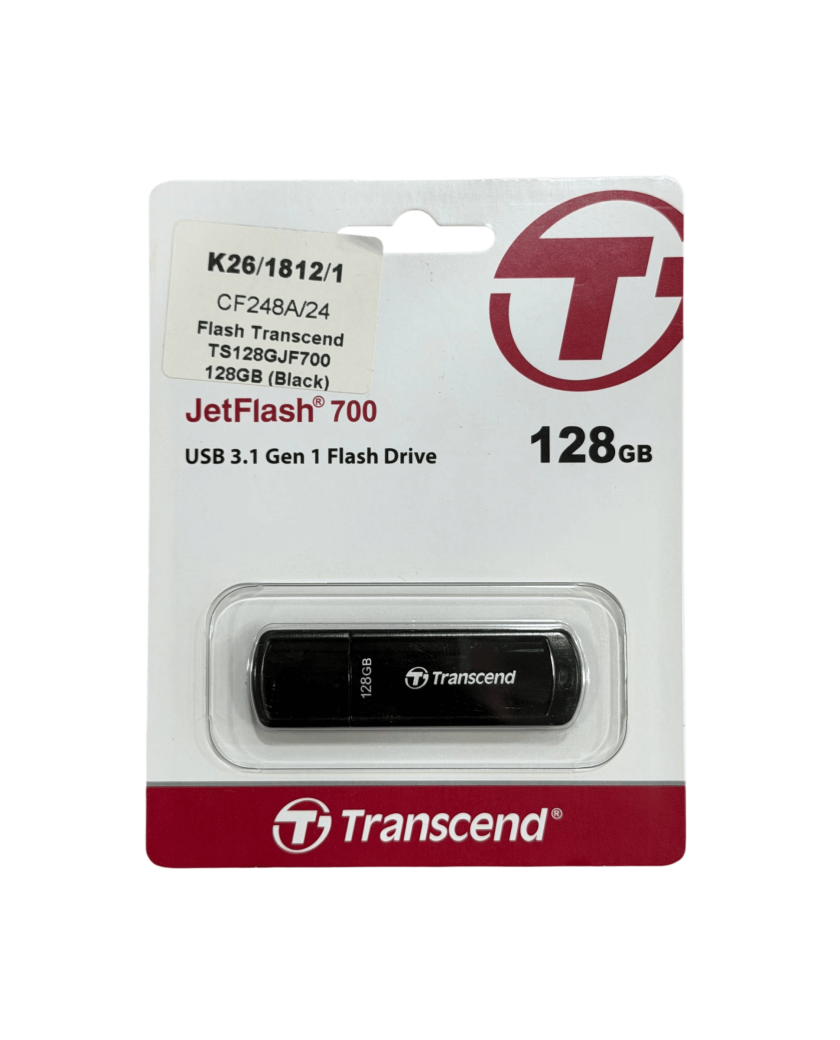 USB-флешка Transcend JetFlash 700 128GB (TS128GJF700) / Black