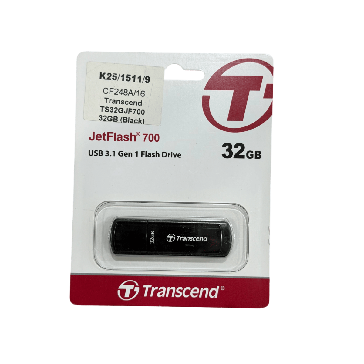 USB-флешка Transcend JetFlash 700 (TS32GJF700) 32GB / Black