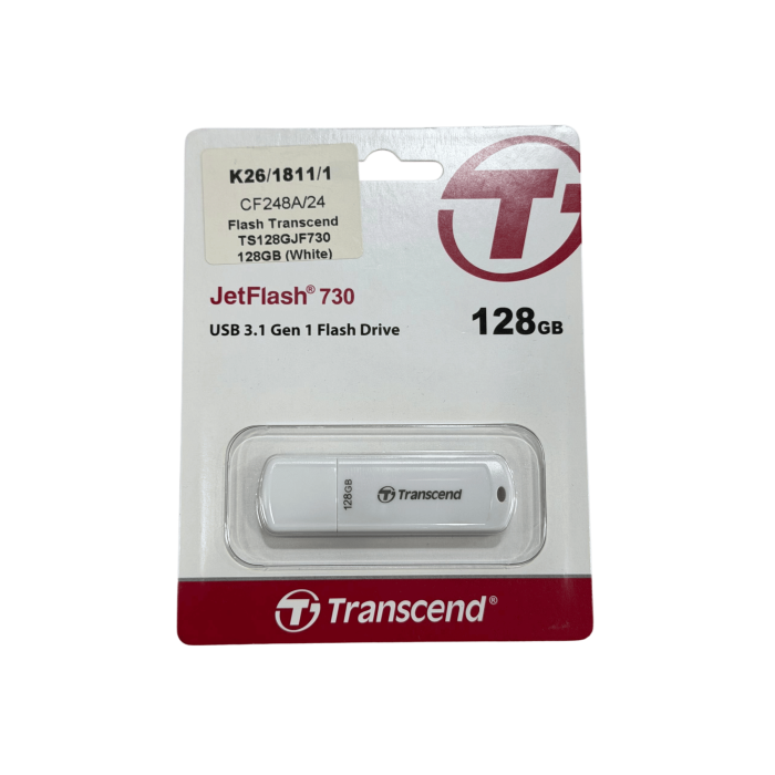 USB-флешка Transcend JetFlash 730 128GB (TS128GJF730) / White