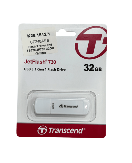 USB-флешка Transcend JetFlash 730 (TS32GJF700) 32GB / White