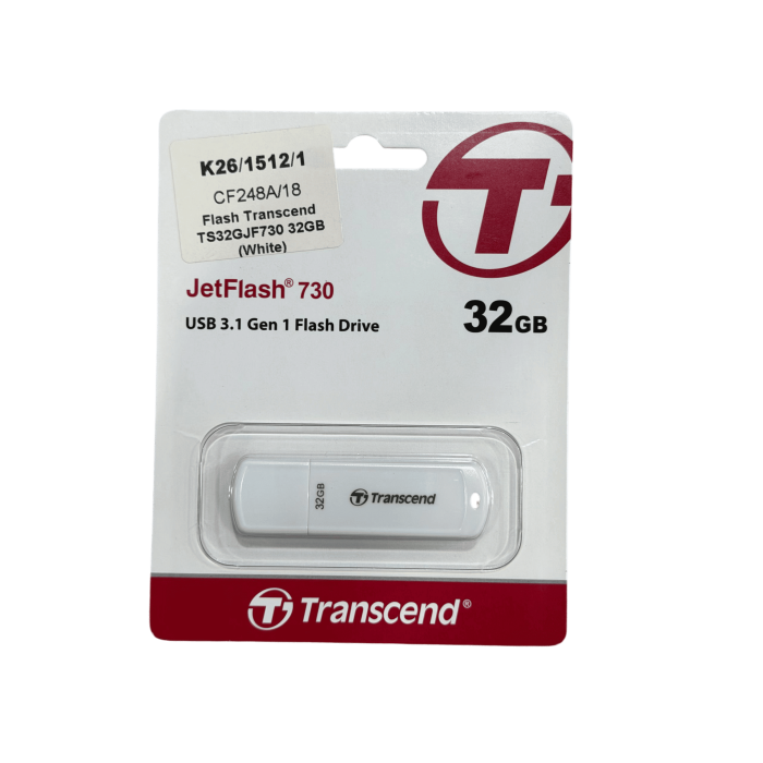 USB-флешка Transcend JetFlash 730 (TS32GJF700) 32GB / White