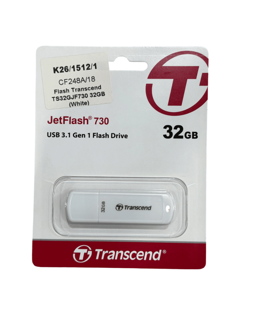 USB-флешка Transcend JetFlash 730 (TS32GJF700) 32GB / White