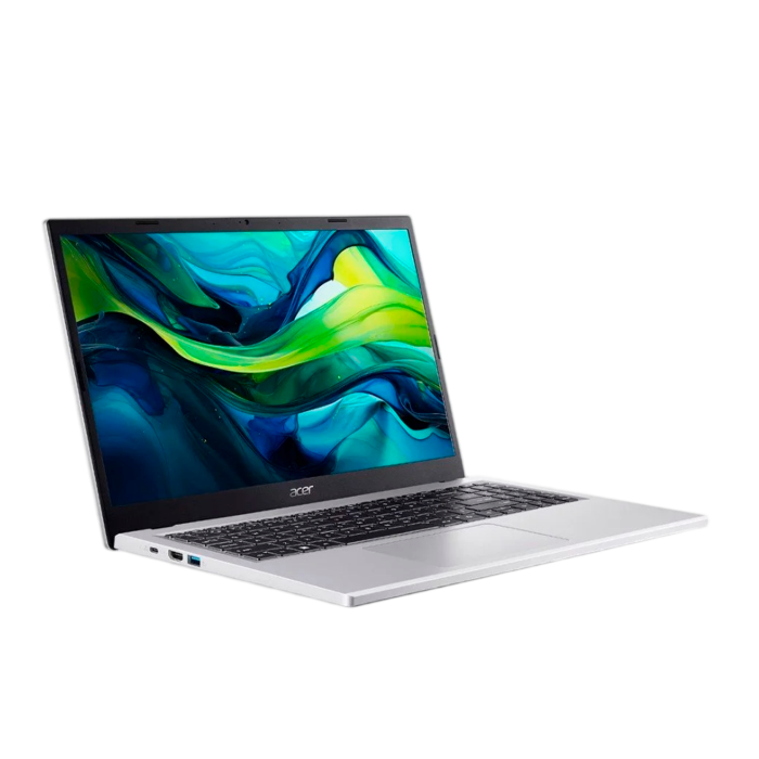 Ноутбук Acer Aspire Lite AL15-61P-R8DJ (AMD Ryzen R5-8640HS/ DDR5 16Gb/ SSD 512Gb/ 15,6" FHD IPS/ Silver)