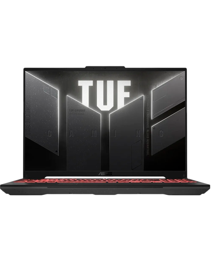 Ноутбук ASUS TUF Gaming A16 FX607NUG-RL199 (AMD Ryzen R7-7445HS / DDR5 16GB / SSD 512GB / RTX 4050 6Gb / 16,0" WUXGA WV/ KB RGB Backlit/ Graphite Gray)