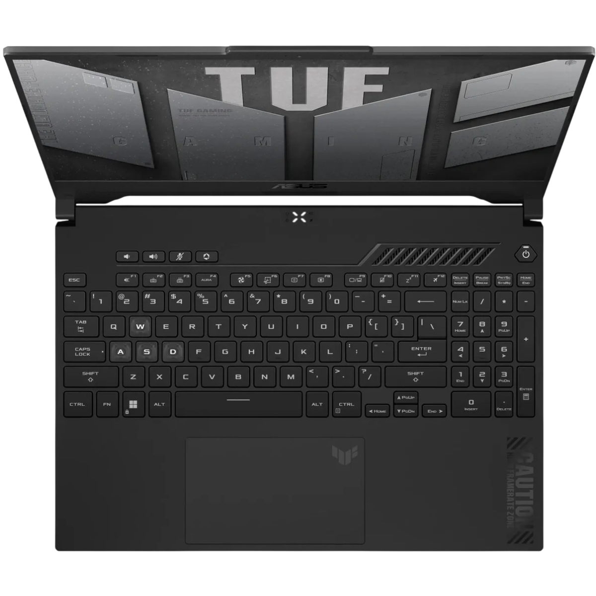 Ноутбук ASUS TUF Gaming F17 FX707VJ-HX028 (Intel® Core™ 5-210H/ DDR4 16GB/ SSD 512GB/ RTX 3050 6Gb/ 17,3 FHD WV/ KB RGB Backlit/ Graphite Gray)