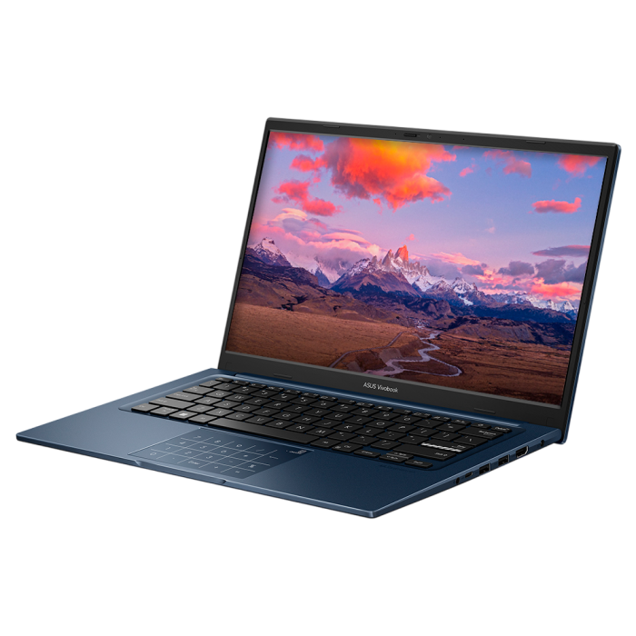 1 Ноутбук ASUS VivoBook X1404VAP-V14.C58256 90NB13U1 (Intel® Core™ 5-120U/ DDR4 8GB/ SSD 256GB/ 14,0 FHD WV/ Blue)
