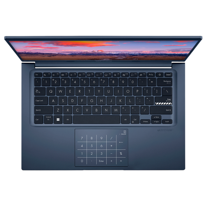 1 Ноутбук ASUS VivoBook X1404VAP-V14.C58256 90NB13U1 (Intel® Core™ 5-120U/ DDR4 8GB/ SSD 256GB/ 14,0 FHD WV/ Blue)