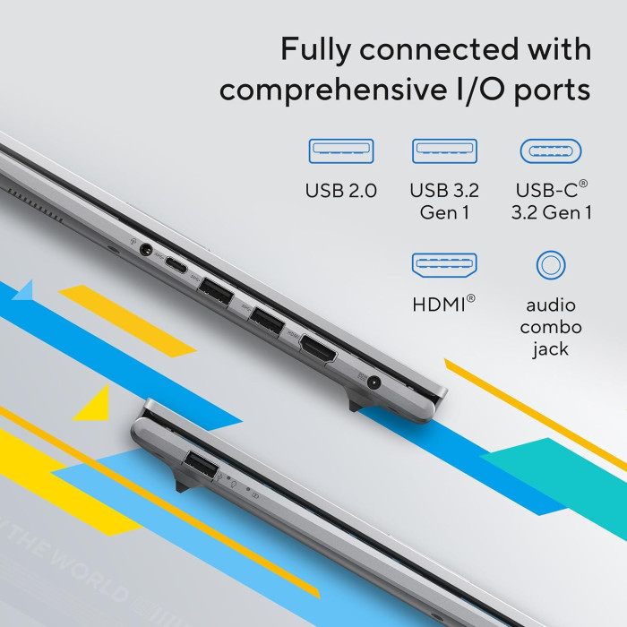 Ноутбук ASUS VivoBook R1504VA-NJ166 (Intel Core 5-120U/ 8GB/ 512GB/ 15.6" FHD IPS)