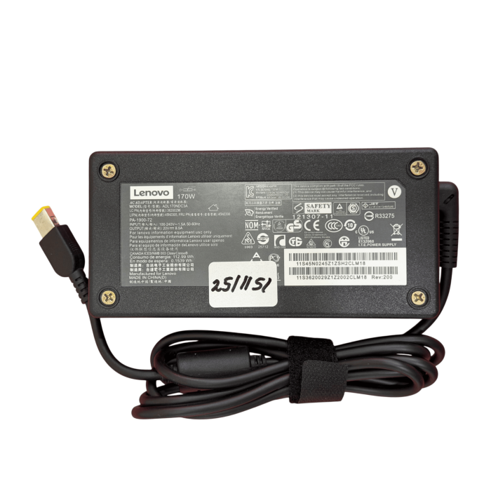 3 Блок питания Lenovo 170W 100-240V 20V 8.5A