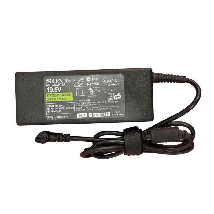 3 Блок питания для ноутбука Sony 90W 100-240V 19.5V 4.7A 