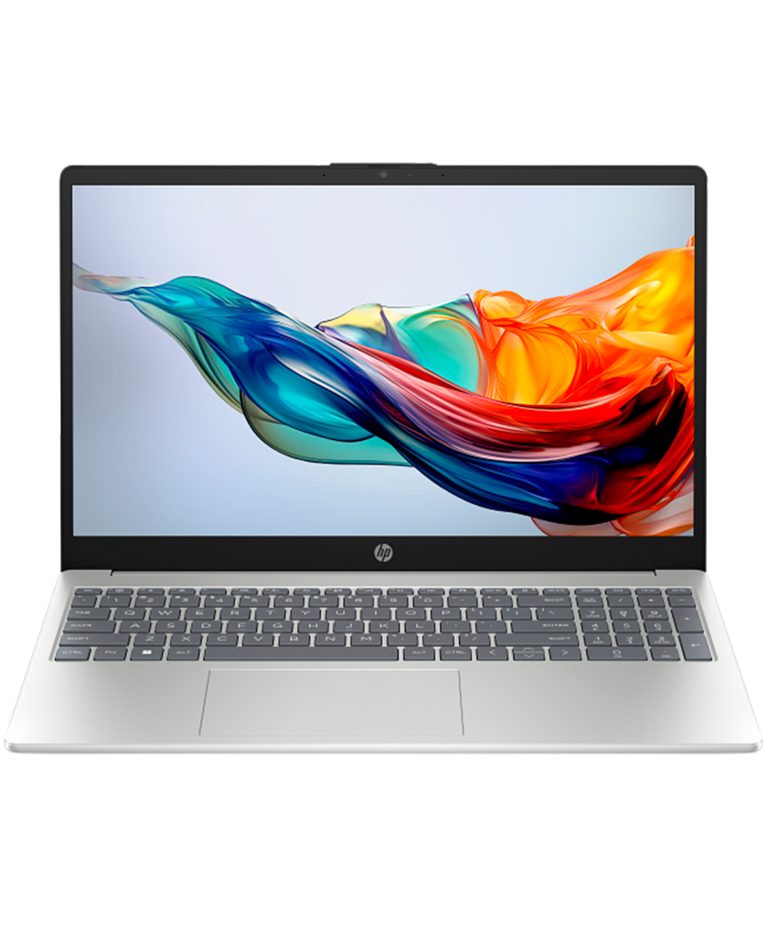 Ноутбук HP 15-fc0046nq (AMD Ryzen R5-7520U / DDR5 16GB / SSD 512GB / 15,6 FHD / Silver)