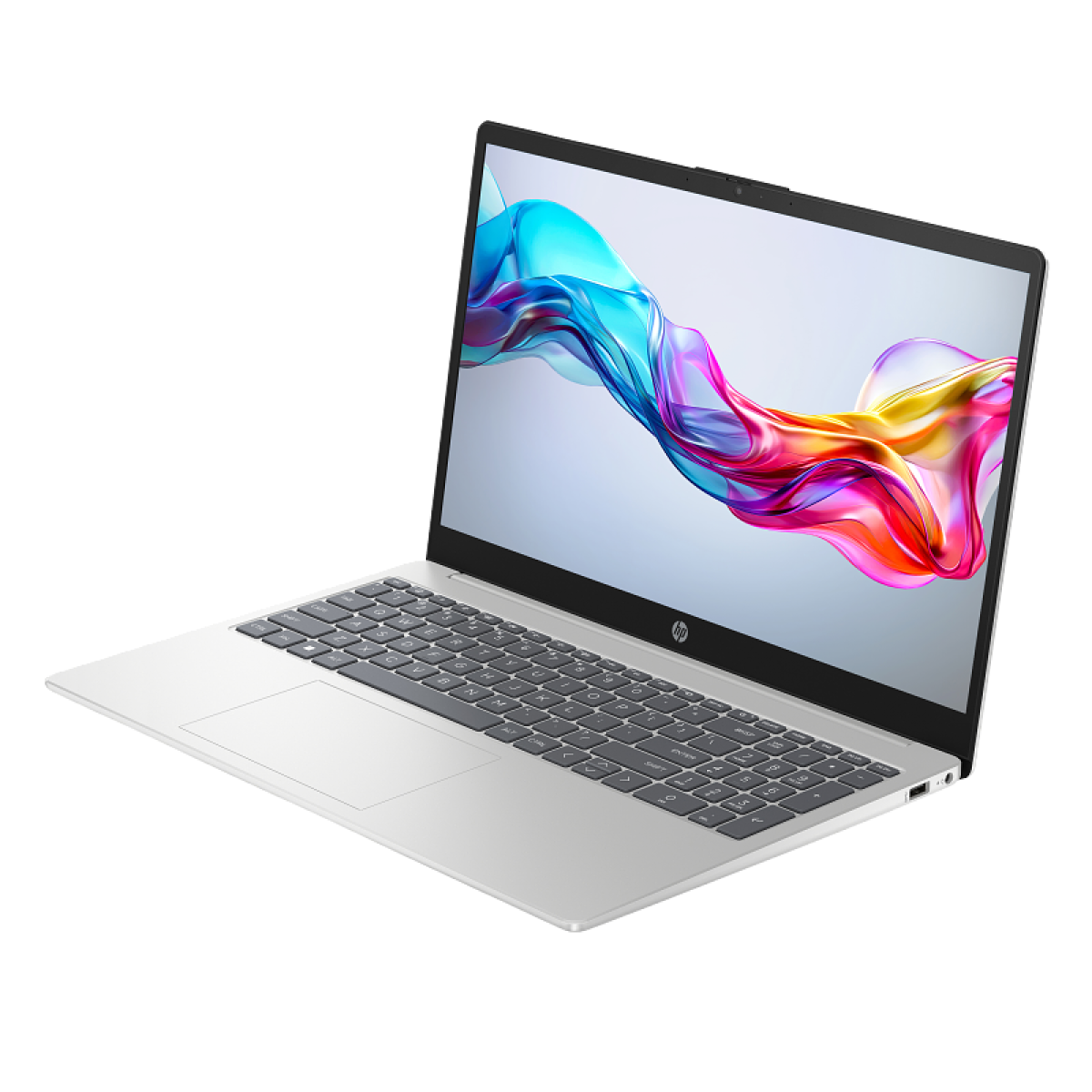Ноутбук HP 15-fc0048nq (AMD Ryzen R7-5825U / DDR4 16GB / SSD 1TB / 15,6 FHD / KB ENG/ Silver)