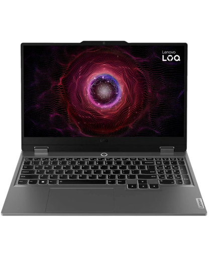 Ноутбук Lenovo LOQ (AMD Ryzen R5-7235HS/ DDR5 16GB/ SSD 512GB/ RTX 4050 6Gb/ 15,6 FHD IPS/ Grey)